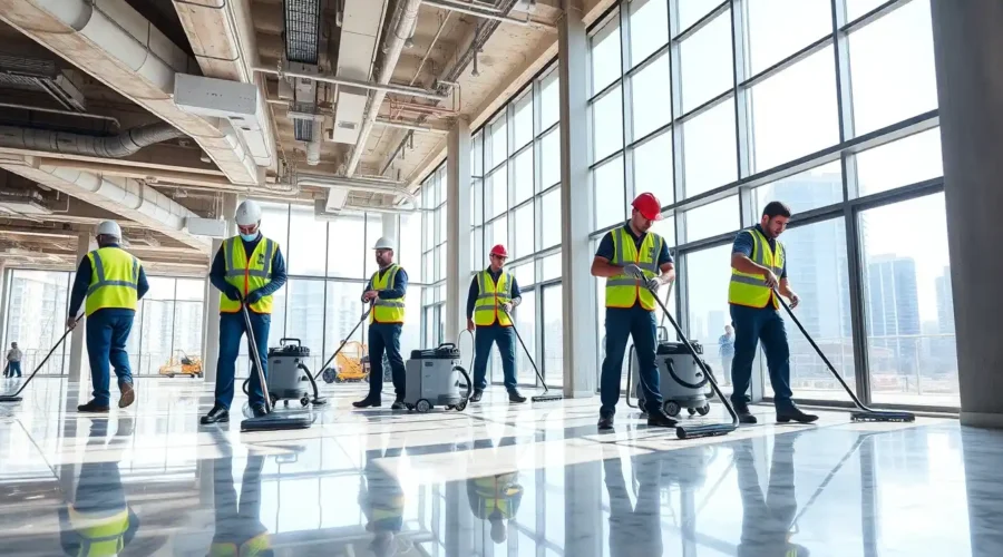 construction cleaning service