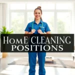 home cleaning positions