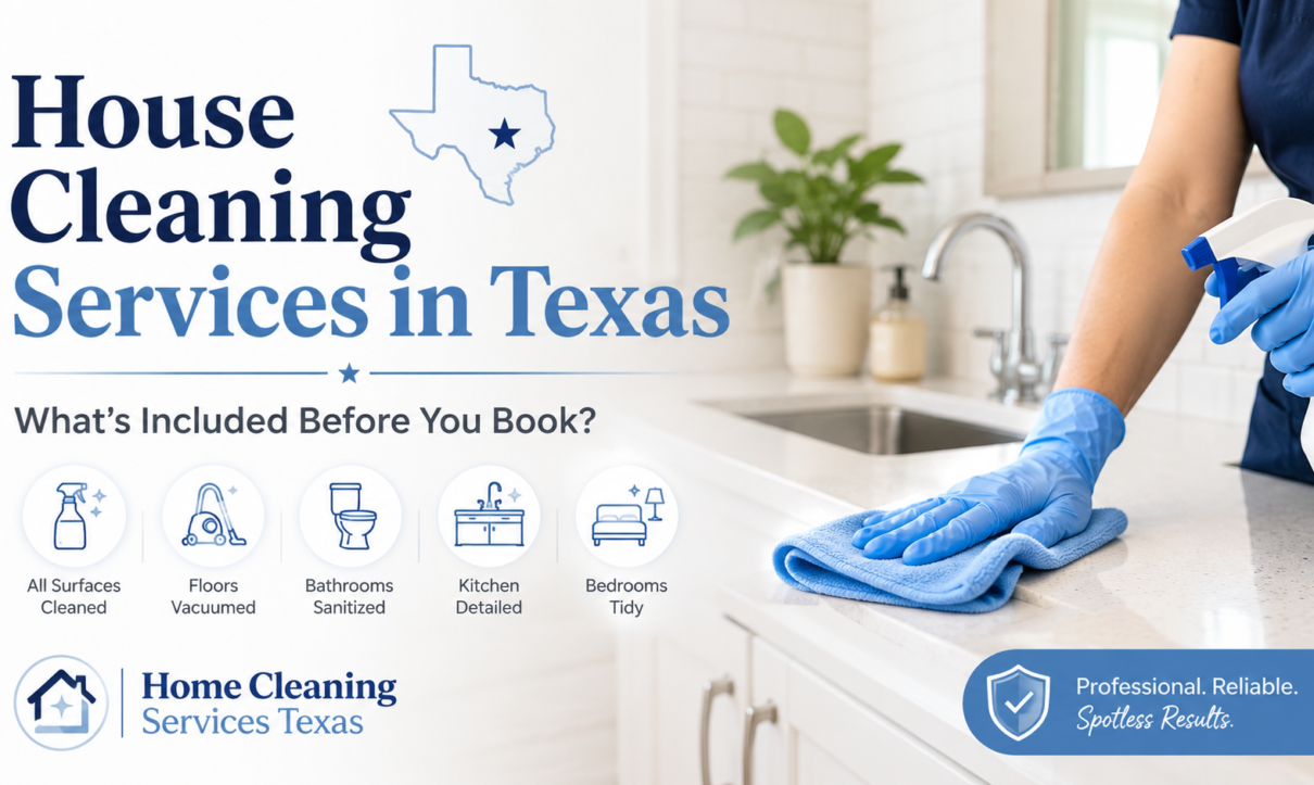 house cleaning services in Texas