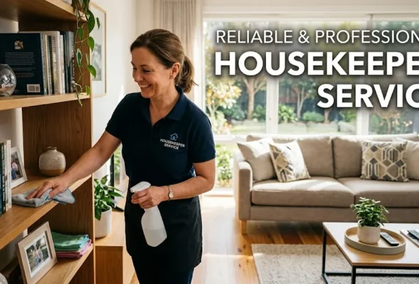 Housekeeper Service for a Cleaner Stress-Free Home Today