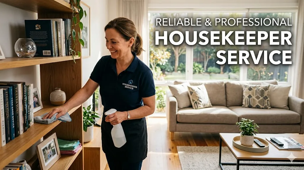 Housekeeper Service for a Cleaner Stress-Free Home Today
