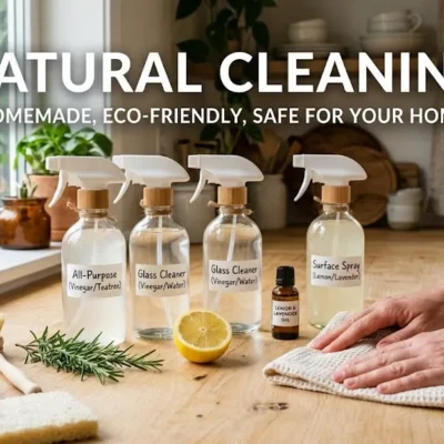 Natural Cleaning Secrets: Create a Healthier Home Today