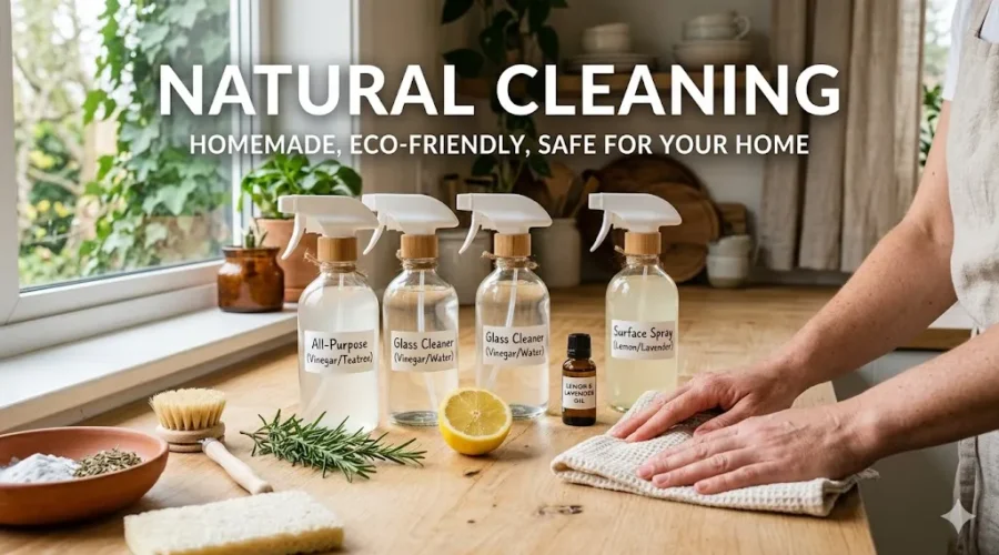 Natural Cleaning Secrets: Create a Healthier Home Today