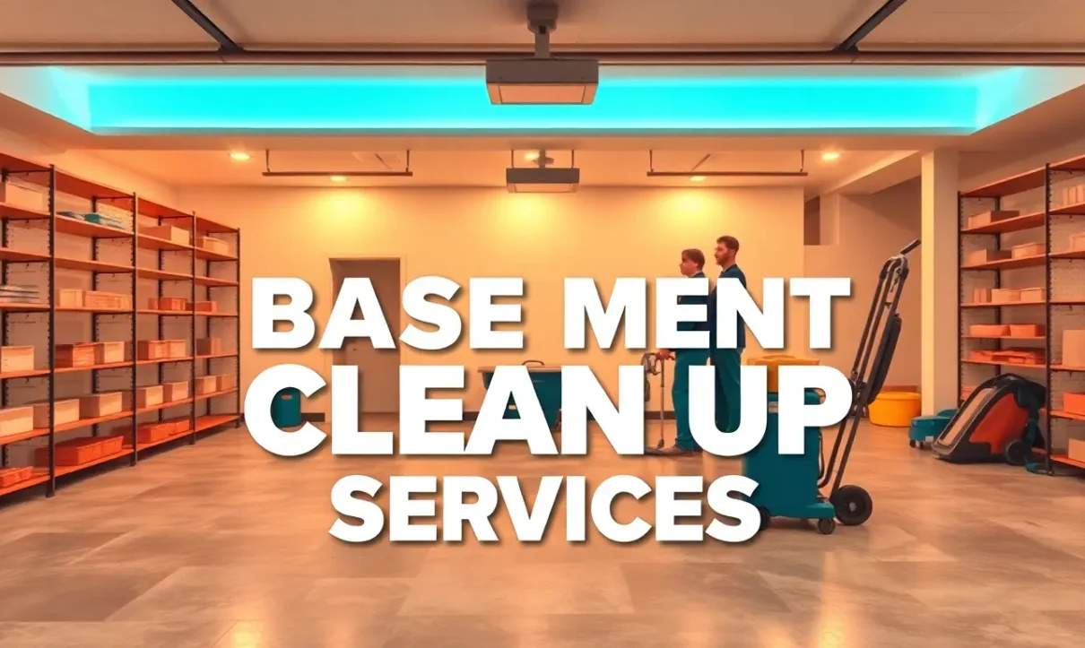basement clean up services