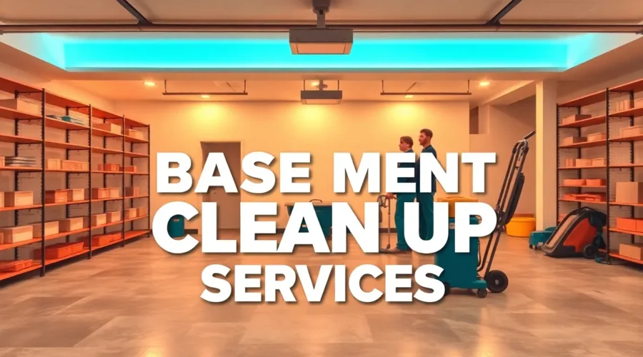 basement clean up services