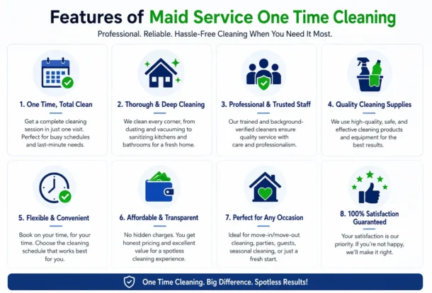 maid service one time cleaning