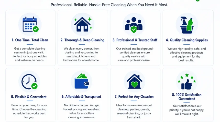 maid service one time cleaning