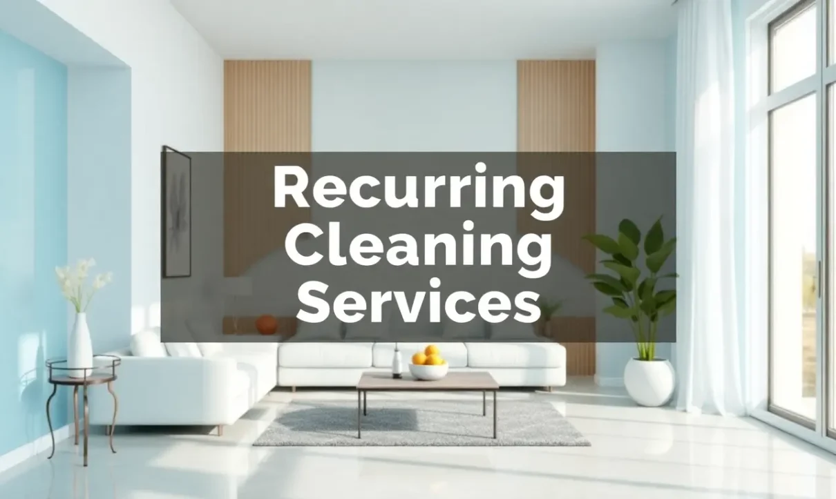recurring cleaning services
