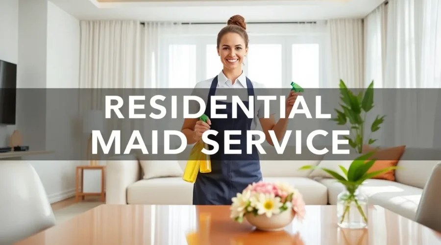 residential maid service
